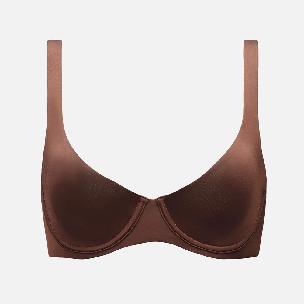 CUUP Chocolate Brown The Scoop Underwire Bra